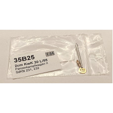 RB Model 35B25 German 2cm KwK 30 L/55 Barrel for Panzer II, SdKfz. 231/232 1:35