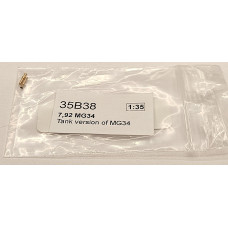 RB Model 35B38 MG34 Tank Version Set of 2 Barrels 1:35