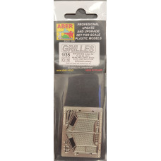 ABER 35G19 Sd.Kfz. 234/1; Sd.Kfz. 140/1; Sd.Kfz. 251/23; Sd.Kfz. 250/9(neu) Turret Anti-Grenade Screen for to Dragon 1:35