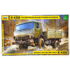 ZVEZDA 3692 Russian 2-Axle Military Truck K-4350 1:35