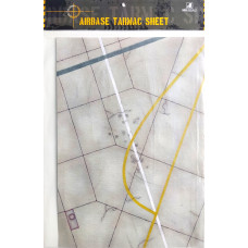 MILISCALE 7201 1/72 Airbase Tarmac Sheet: "TAXIING" (Size: 305 x 216 mm)