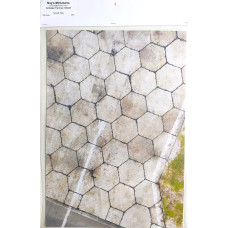 NOY'S MINIATURES 4807 Airbase Tarmac Sheet: "SOVIET HEX" (Size: 395 x 277 mm) 1:48