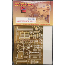 PART P35-124 Autoblinda AB 41 for Italeri model 1:35